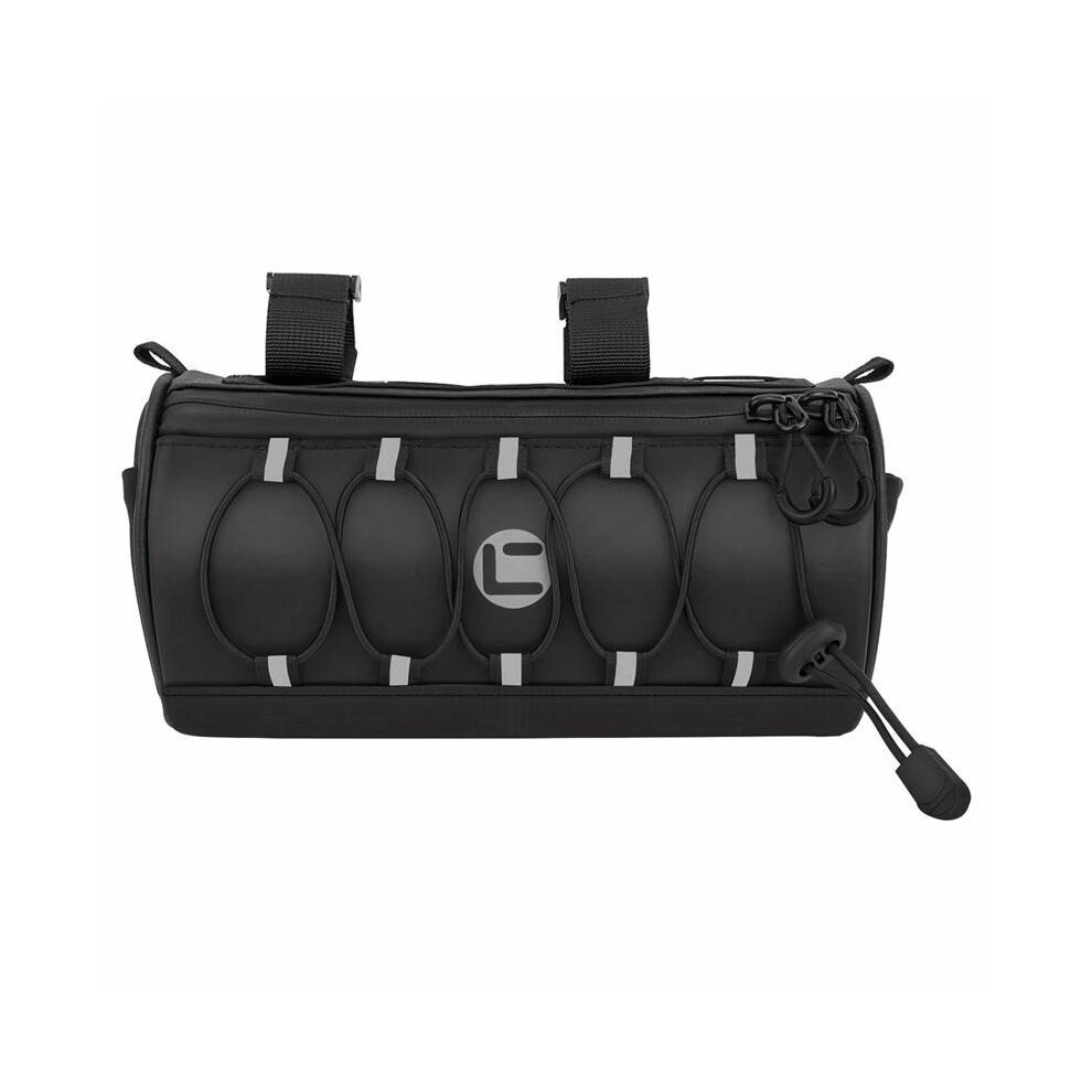 Bike Handlebar Bag Waterproof Bicycle Handlebar Bag with Large Reflective Area and Strips, Mountain Bike Front Pouch Bag