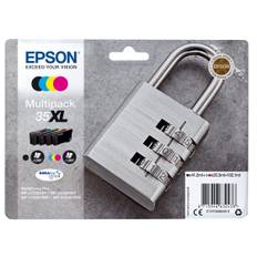 Epson 35XL Multipack - 4er-Pack - XL - Schwarz, Gelb, Cyan, Magenta