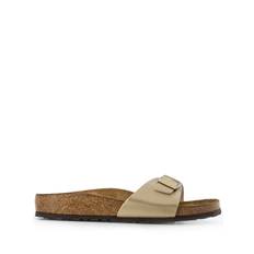 Birkenstock - Madrid tofflor - dam - mocka/polyetylenvinylacetat (peva)/Birko-Flor/kork - 37 Narrow - Brun