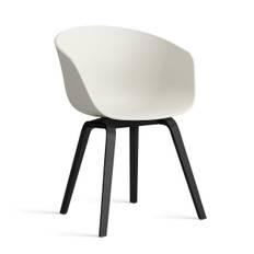 HAY About A Chair - AAC 22 - Eg Sort - Melange Cream