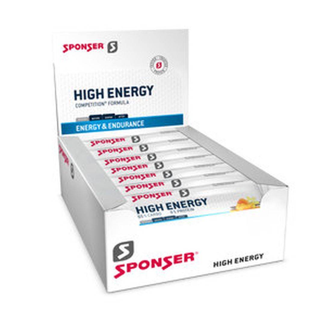 High Energy Bar - Apricot-Vanilla (30 x 45g)