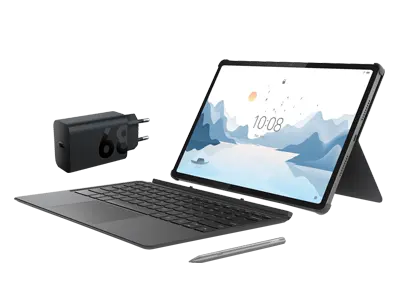 Lenovo Idea Tab Pro Matte 12.7 8GB 128GB - Luna Grey + Pen, Keyboard & Charging Adaptor MediaTek Dimensity 8300-processor 3,35 GHz , Android 14 eller senare, 128 GB UFS 3.1