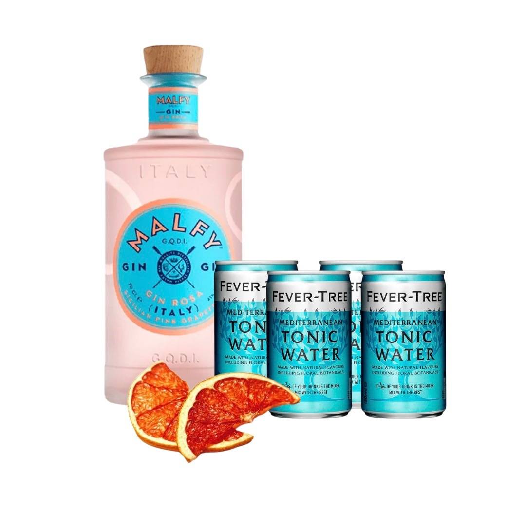Malfy Rosa Gin & Tonic Pakke.