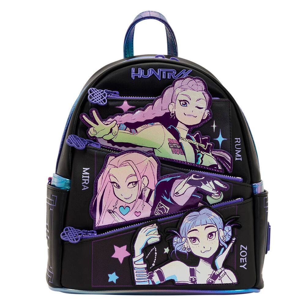 Loungefly K-POP Demon Hunters Huntrix backpack 26cm