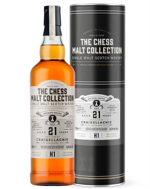 Craigellachie 21 år The Chess Malt Collection Speyside Single Malt Scotch Whisky 52,3%