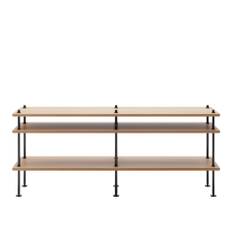 Carl Hansen - BM0253 150 x 60 cm, Oljad Ek - Hyllsystem - Børge Mogensen - Träfärgad - MDF/Metall/Trä
