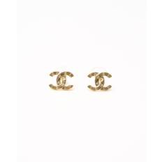 Chanel CC Earrings - Gold