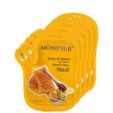 Handmask Återfuktande fuktgivande handskar Handreparation för torr sprucken handreparation grov hudreparation Hands Sheet Mask Handske för män & kvinnor 5st Elitzia ETMM01 (Argan Oil)