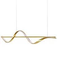 LED-pendel lampe KHUTTI Metal Guld