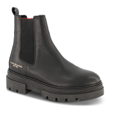 Tommy Hilfiger Kort damestøvle Sort FW0FW05950BDS - 38