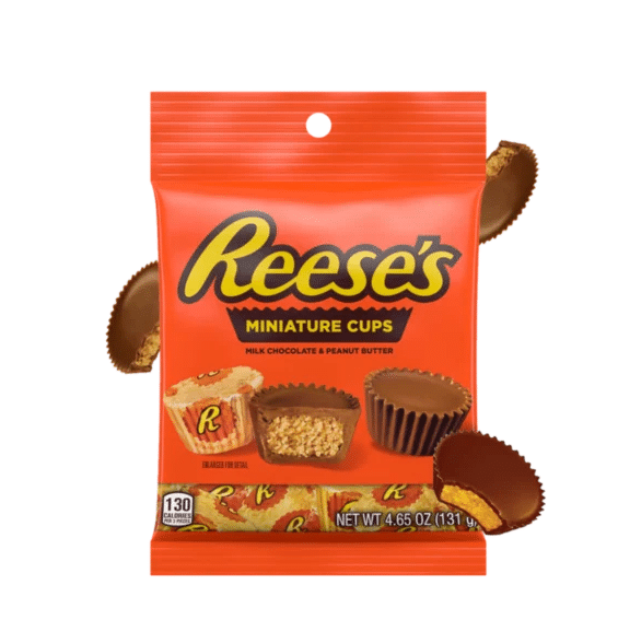 Reeses Peanut Butter Miniature Cups 12 x 131g