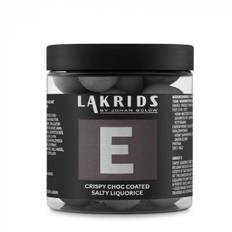 E - Salt lak med hvid choko og lakpulver (125 g)