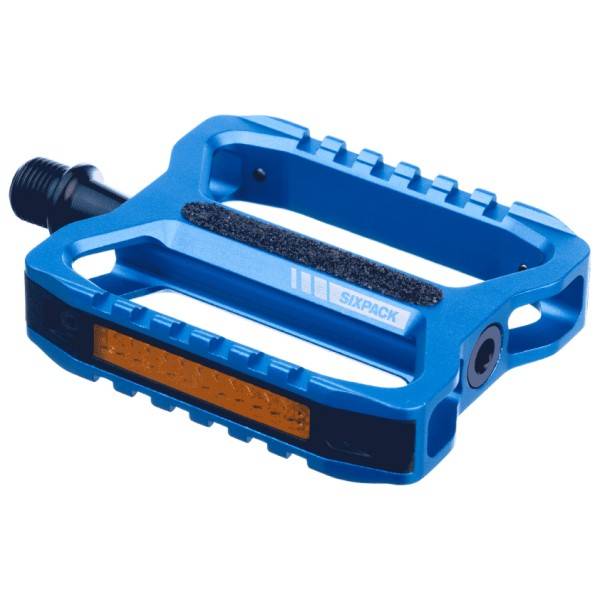 Sixpack Racing - Network 3.0 Pedal - Plattformspedaler blå