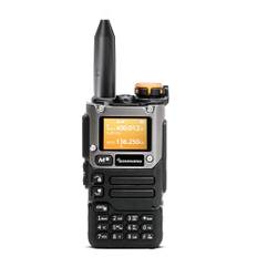 QUANSHENG UV-K6 5W Walkie Talkie Interphone VHF UHF Dual Band Tvåvägsradio AM FM tar emot NOAA svart
