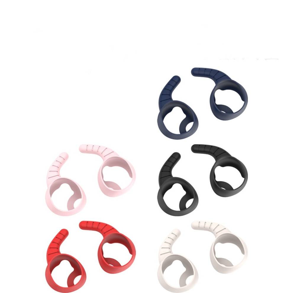 5 par silikone ørepropper kompatible med Beats Solo Buds, anti-lost covers, ørepropper, ørepuder, støvhætter til headset
