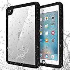 iPad Mini 4 vattentätt fodral, AICase IP68 vattentätt iPad Mini 4 fodral med snodd, inbyggt skärmskydd, robust, vattentätt stöttåligt fodral för Apple iPad Mini 4