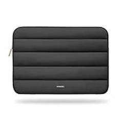 Vandel – original puffiga laptopfodral 13-14 tums laptopfodral. Svart laptopfodral för kvinnor och män. Bärväska MacBook Pro 14 tum ärm, Macbook Air Sleeve 13 tum, iPad Pro 12,9