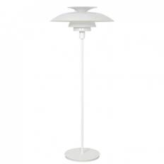 Poul Henningsen hvid PH80 gulvlampe