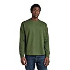 G-STAR RAW Herr lash r sw ls tröja, flerfärgad (dk nuri green Htr C425-4541), L