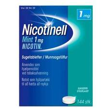 Nicotinell Mint Sugetabletter 1 mg - 144 stk.