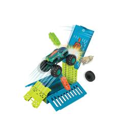 Monster Trucks Mega-Wrex Crash Cage Playset Toys Toy Cars & Vehicles Toy Vehicles Multi/patterned Hot Wheels