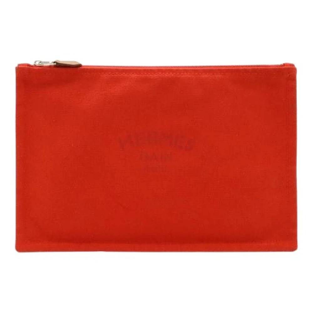 Hermès Vintage - Pre-owned Yachting GM Clutch Vintage - Dam - ONE Size - Läder