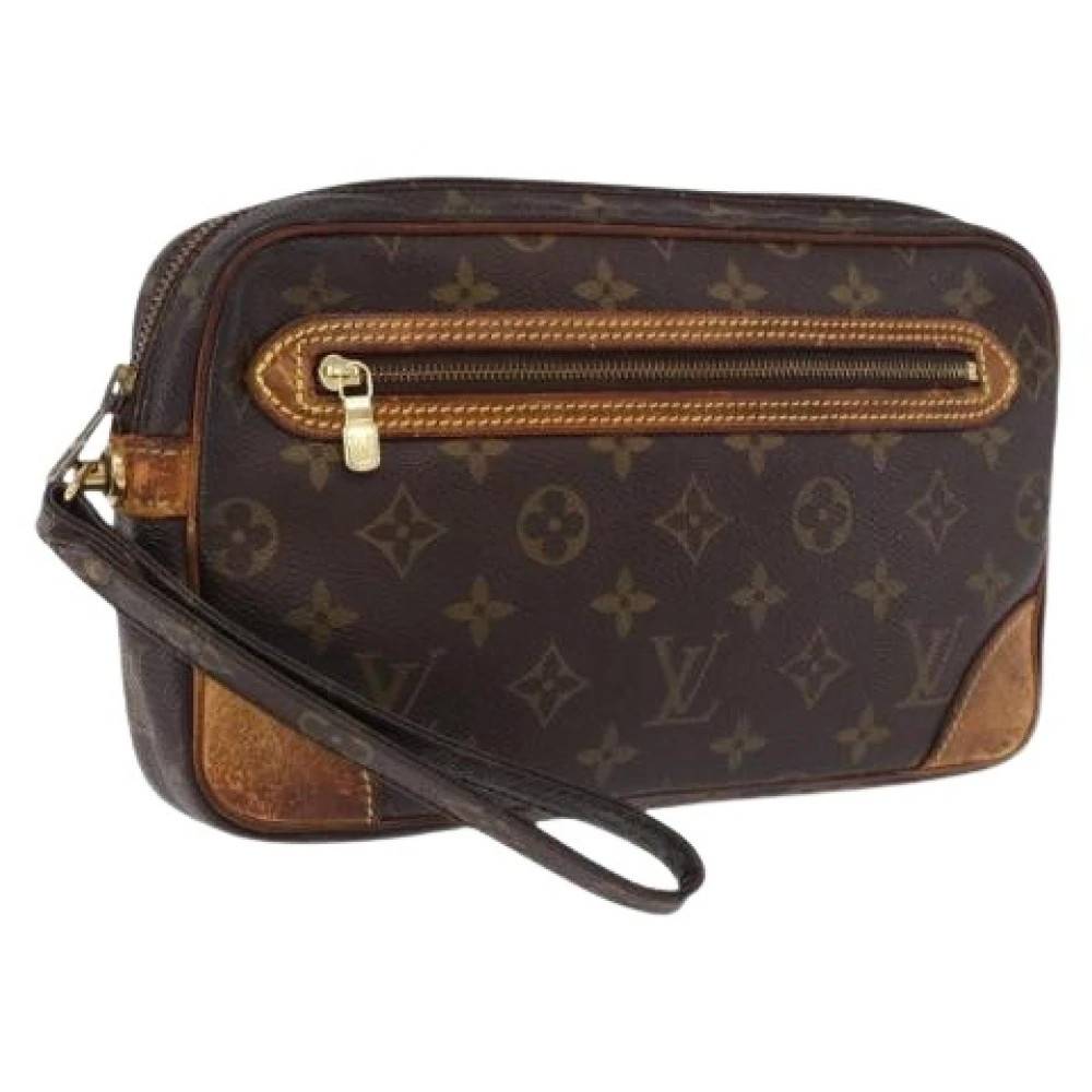 Louis Vuitton Vintage - Pre-owned Marly Dragonne GM Clutch Vintage - Dam - ONE Size - Läder