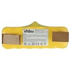 vhbw batteri kompatibel med iRobot Roomba 660, 665, 670, 671, 675, 790, 966 dammsugare hem rengöring hemrobot (3 000 mAh, 14,4 V, NiMH)