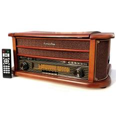 Retro Line Vintage Skivspelare/CD/Kassett/Radio