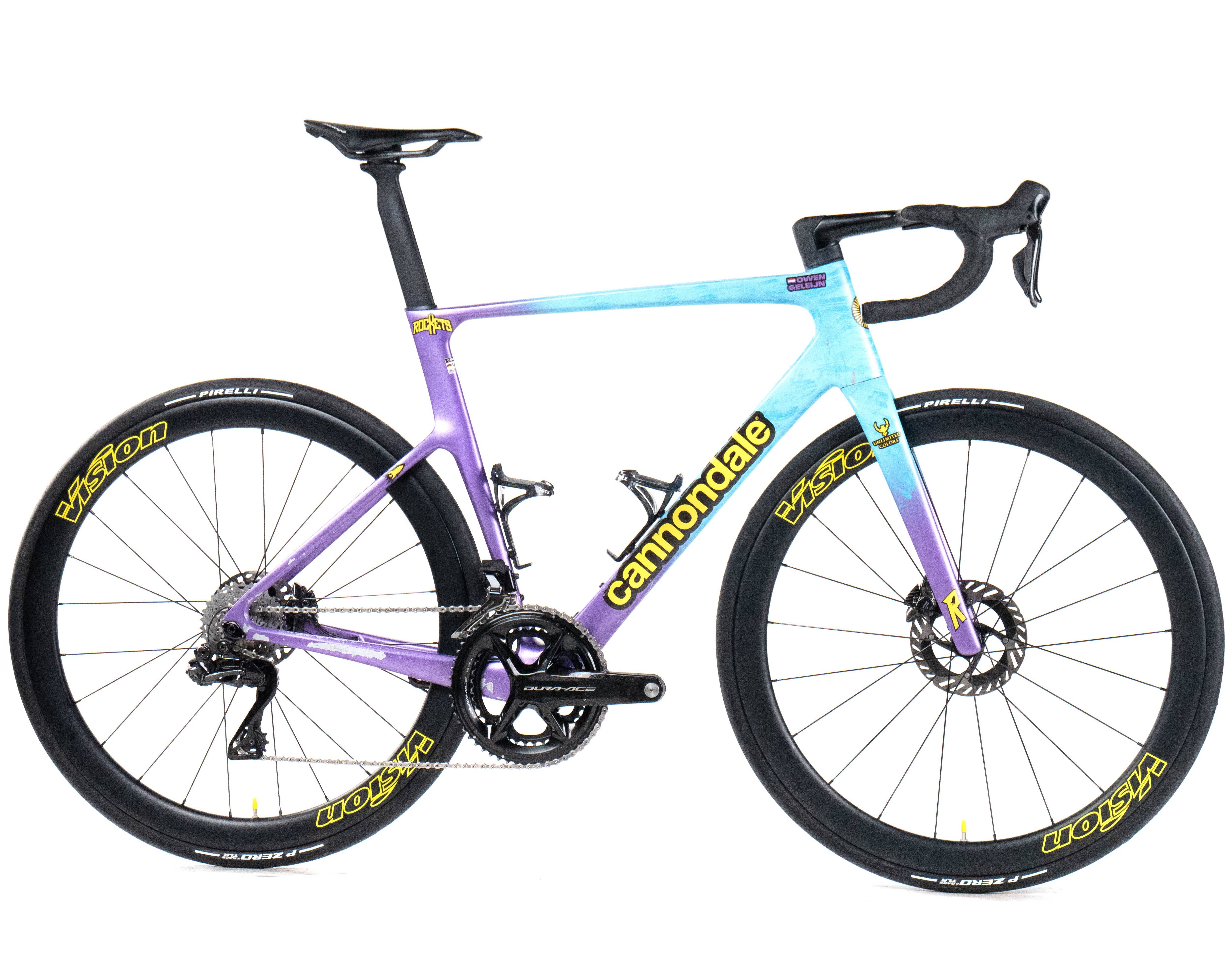 Cannondale Supersix Evo 2025 Owen Geleijn size 56 Team Unibet Tietema Rockets Shimano Dura-Ace Di2 2x12sp - Bikeroom / 56 / team unibet tietema rockets