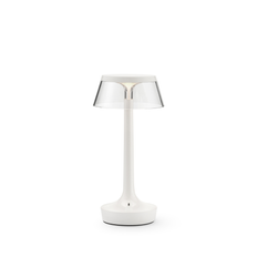 Bon Jour Unplugged – portable bordlampe fra FLOS Almost White - Jacobsen Plus