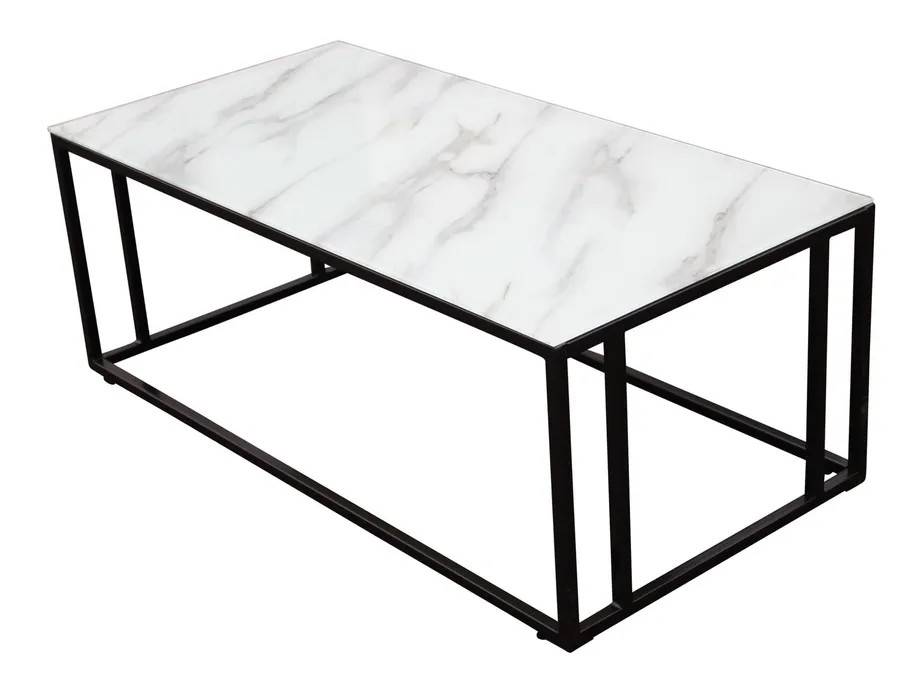 Venture Design Rock sofabord Hvid 120 x 60 cm