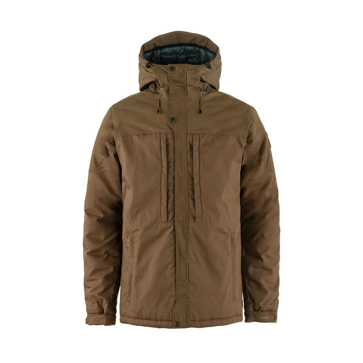Fjällräven Skogsö Padded Vinterjakke, Herre (Dark Oak) - Brun - L.