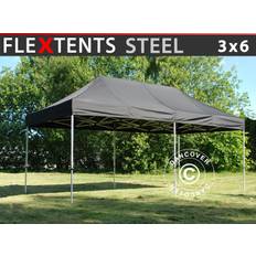 Foldetelt FleXtents Easy up pavillon Steel 3x6m Sort