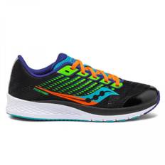 Saucony Ride 13 Junior | Black/Green - Black / 13