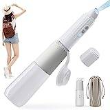 Portable Travel Bidet, Electric Mini Handheld Personal Bidet, USB Rechargeable Bidet Sprayer with 2 Pressure Options, for Women Men Hygiene Cleaning (270ml) (Color : White)