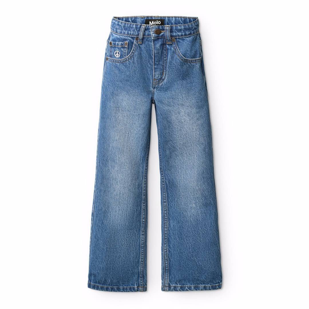 Molo Alban Jeans True Blue True Blue 110 cm Blå 110 cm Drenge
