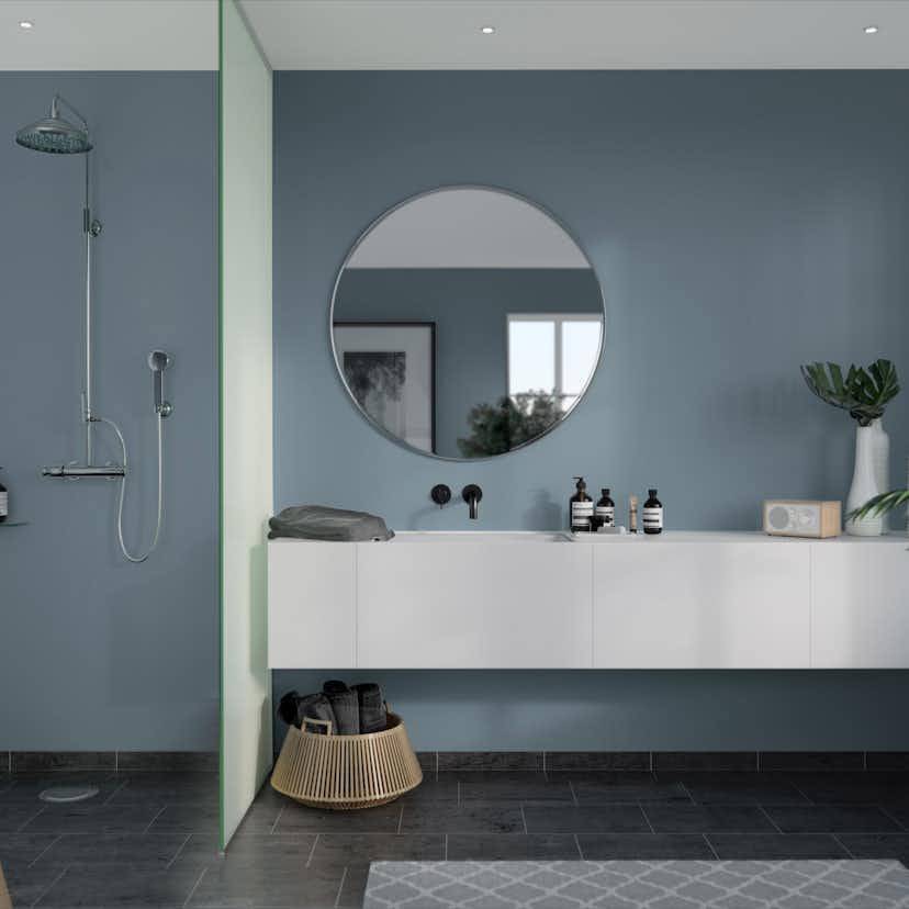 Våtrumsskiva Fibo Dusty Blue 6274-M00 EM
