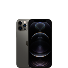 Apple iPhone 12 Pro Max - Sølv / 128GB / God