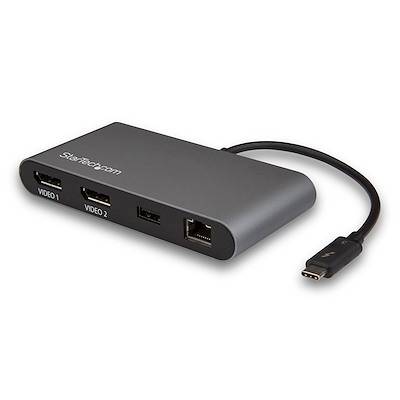 Startech Thunderbolt 3 Mini Dock 2x DisplayPort, USB, LAN