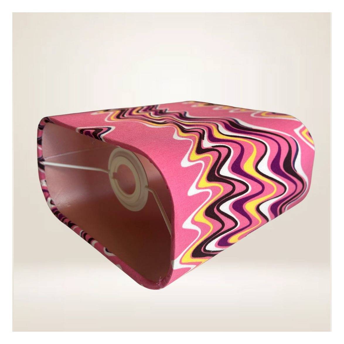 The lampstudio Lampskärm Pink Noise Rectangular 20 cm