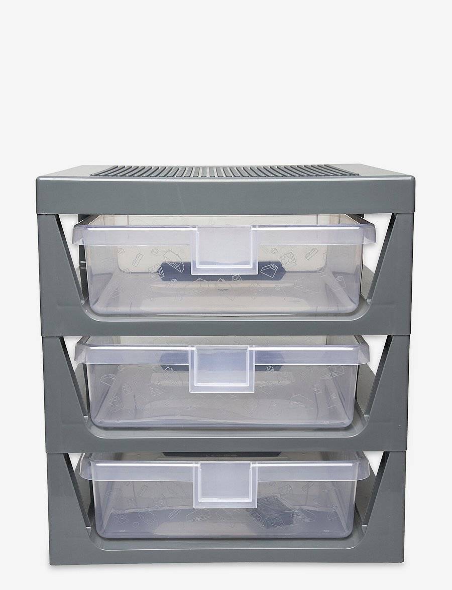 LEGO 3-DRAWER STORAGE RACK - Förvaringslådor