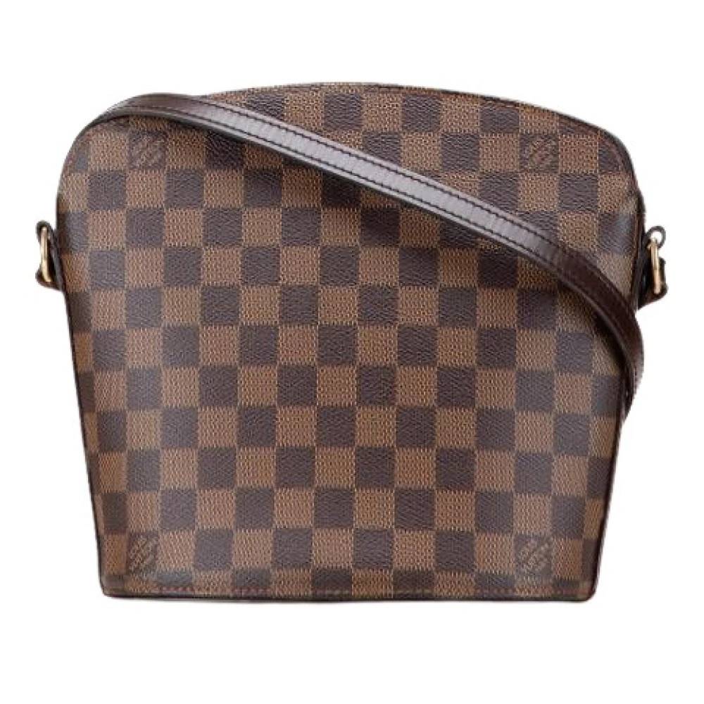 Louis Vuitton Vintage Pre-owned Drouot Skuldertaske - Vintage - Dame - Brun - ONE SIZE - Uld