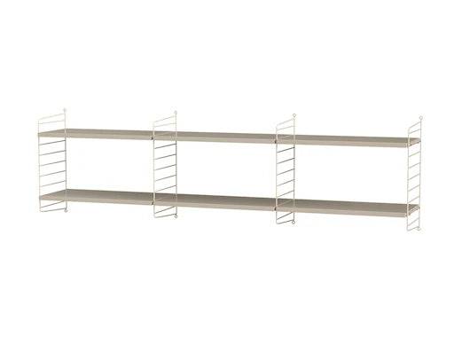 Reol, Living room O fra String Beige - beige - Jacobsen Plus
