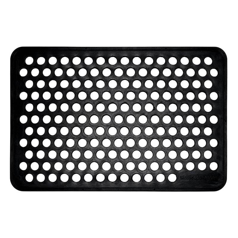 Tica Copenhagen Gummi Dørmåtte m. Dots 40 x 60 cm