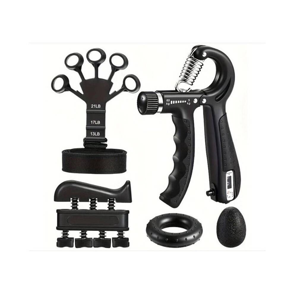 Adjustable Heavy Hand Gripper, Hand Strengthener Grip Exerciser for Wrist Training, Finger Gripper, Forearm Workout,1Set