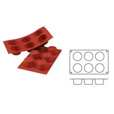 Silikoneform medium muffin, SF023, Ø 69 mm