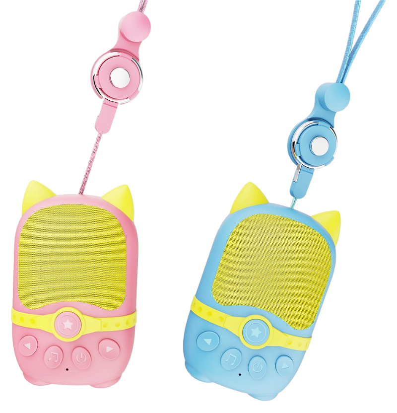 Walkie Talkies til børn - 2 stk Cartoon Cat.