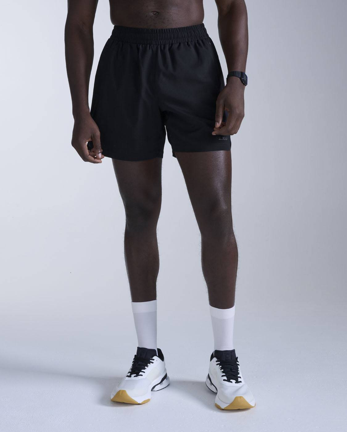 Motion 5 Inch Unlined Shorts - BLACK/BLACK (M)