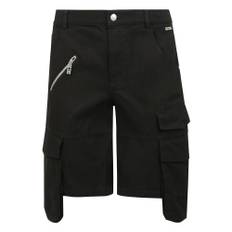 GCDS, Shorts, Herre, Sort, S, Cargo shorts med lynlås og lommer